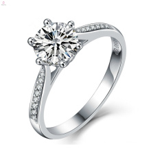 S925 Sterling Silver Zircon Engagement Wedding Ring